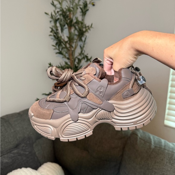 SHEIN Women's Sneakers in Taupe - Picture 1 of 4